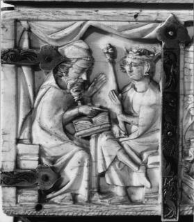 Casket of Queen Jadgwiga of Poland (coffret) (Front, detail)