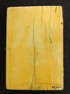 Diptych, 1 register, 3 arches across (plaquettes; frise d'arcatures) (Back, right wing)
