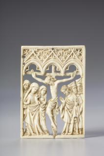Openwork panel, 1 register, 3 arches across (plaque ajourée; frise d'arcatures) (Front)