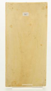 Wing, right (part of a diptych), 2 registers, 3 and 4 arches across (frise d'arcatures) (Back)
