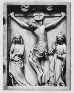 Wing, right (fragment of a diptych), 1 register (plaquette) (Front)
