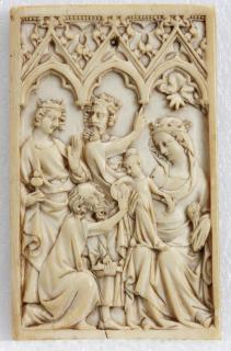 Writing tablet, 1 register, 3 arches across (plaquette; frise d'arcatures; tablette à écrire) (Front)