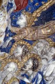 Partially openwork medallion (médaillon ajouré) (Detail, front)