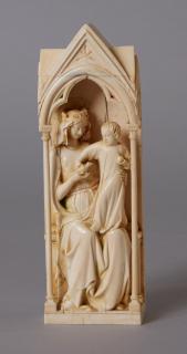 Centre panel (fragment of a polyptych or tabernacle; colonnettes) (Front)