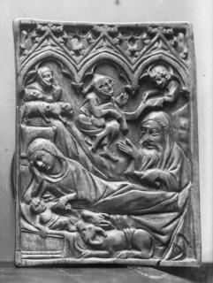 Writing tablet, 1 register, 3 arches across (frise d'arcatures; plaquette; tablette à écrire) (Front)