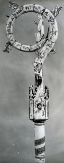 Painted crozier (crosse)