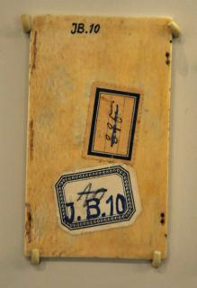 Panel, 1 register, 3 arches across (frise d'arcatures; plaquette) (Back)