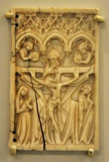Panel, 1 register, 3 arches across (frise d'arcatures; plaquette) (Front)
