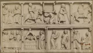 Panels (fragments of a casket; coffret) (Front)