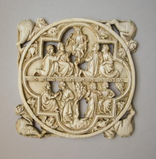 Openwork medallion, frame of 4 lobes (médaillon ajouré) (Front)