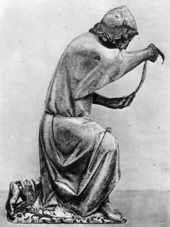 Statuette (part of a group) (Side)