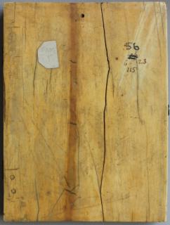 Diptych, 1 register, 1 arch across (Back, right wing)