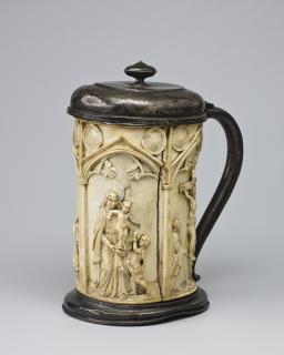Tankard, with arches (frise d'arcatures; colonnettes) (Side)