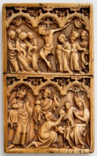 Writing tablet, 2 registers, 3 arches across (tablette à écrire; frise d'arcatures) (Front)