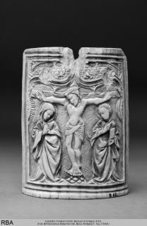 Pax, 1 register, 1 ogee arch (baiser de paix) (Front)