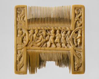 Liturgical comb (peigne double) (Side 2)