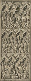 Diptych, 3 registers, 4 arches across (frise d'arcatures) (Wing, right)