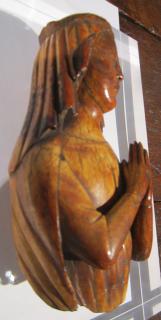 Statuette or relief (fragment; appliqué) (Side)