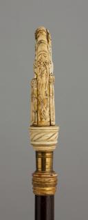 Head of crozier (crosse); known as the 'Crosse de Mgr Duperray' (Side)