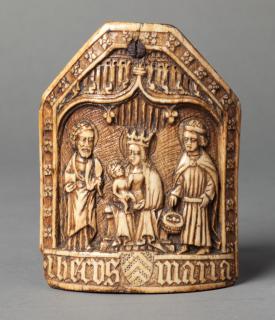 Pax with truncated gable (baiser de paix) (Front)