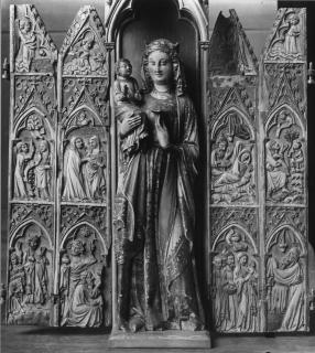 Gabled polyptych (tabernacle) (Front)