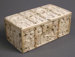 Casket, with arches (coffret; frise d'arcatures) (Front)