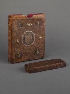 Openwork diptych, 3 registers (plaques ajourée) (Case)