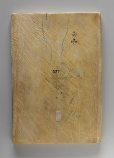 Panel, 1 register (plaquette) (Back)