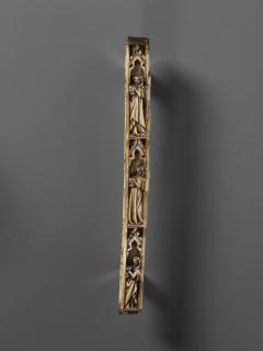 Knife handle, 3 registers, with arches (Side)