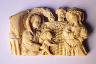Fragment of pax (baiser de paix) (Front)