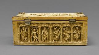 Casket with ogee arches (coffret) (Body, back)