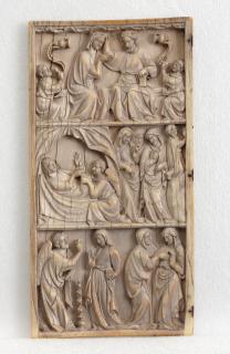 Wing, left (fragment of a diptych), 2 registers (Front)