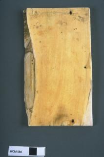 Wing, left (fragment of a diptych), 2 registers (Back)
