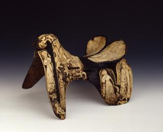 Saddle (selle) (Left side)