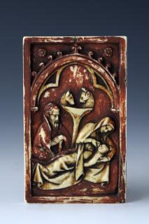 Panel, 1 register, 1 arch across (plaquette) (Front)