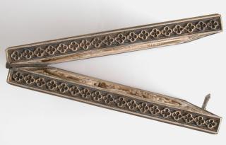 Openwork diptych with roundels (plaques ajourées) (Top)