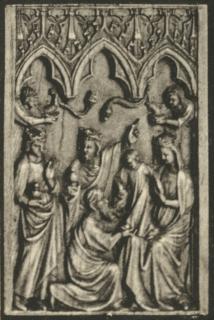 Panel, 1 register, 3 arches across (plaquette; frise d'arcatures) (Front)