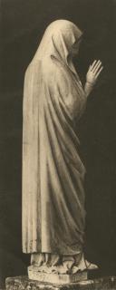 Statuette (part of a group); also known as Garnier Virgin (Vierge Garnier) (Back)