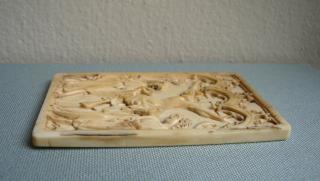 Double-sided panel, 1 register, 3 arches across (plaquette, frise d'arcatures) (Side)