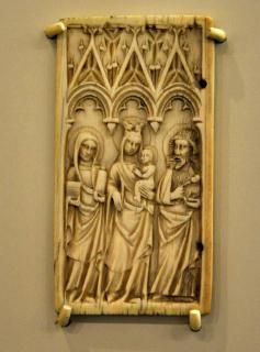 Writing tablet, 1 register, 3 arches across (frise d'arcatures; plaquette; tablette à écrire) (Front)