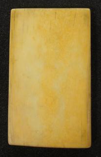 Panel, 1 register, 3 arches across (plaquette, frise d'arcatures) (Back)