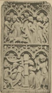 Writing tablet, 2 registers, 3 arches across (frise d'arcatures; tablette à écrire) (Front)