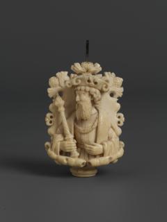 Rosary bead, 2 faces (chapelet) (Side 2)