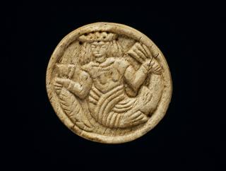 Gaming piece; known as the 'Iona Gaming Piece' (Front)