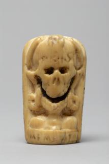 Rosary bead, 2 faces (chapelet) (Side 2)