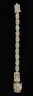 Rosary, 13 beads, 2 and 3 faces (chapelet)