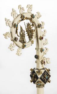 Crozier (crosse); known as the crozier of saint Bernard (Side)