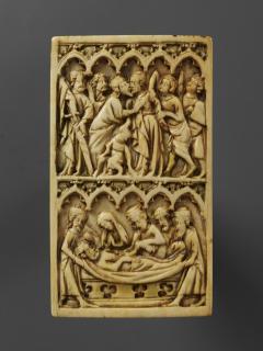 Writing tablet, 2 registers, 5 arches across (frise d'arcatures; tablette à écrire) (Front)