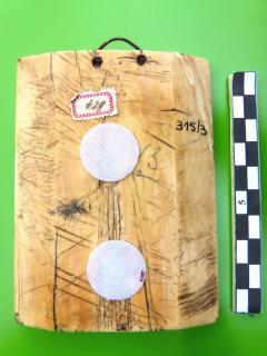 Pax, 1 register, 3 arches across (frise d'arcatures; plaquette; baiser de paix) (Back)