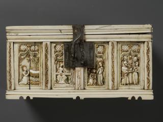 Casket, with ogee arches (coffret) (Body, front)
